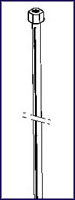 Ophangstang click & top rail